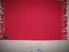 MODERN-STUNNING-ALMO-BRIGHT-RED-COTTON-FLOOR-RUG-MAT-60-cm-X-90-cm-NEW